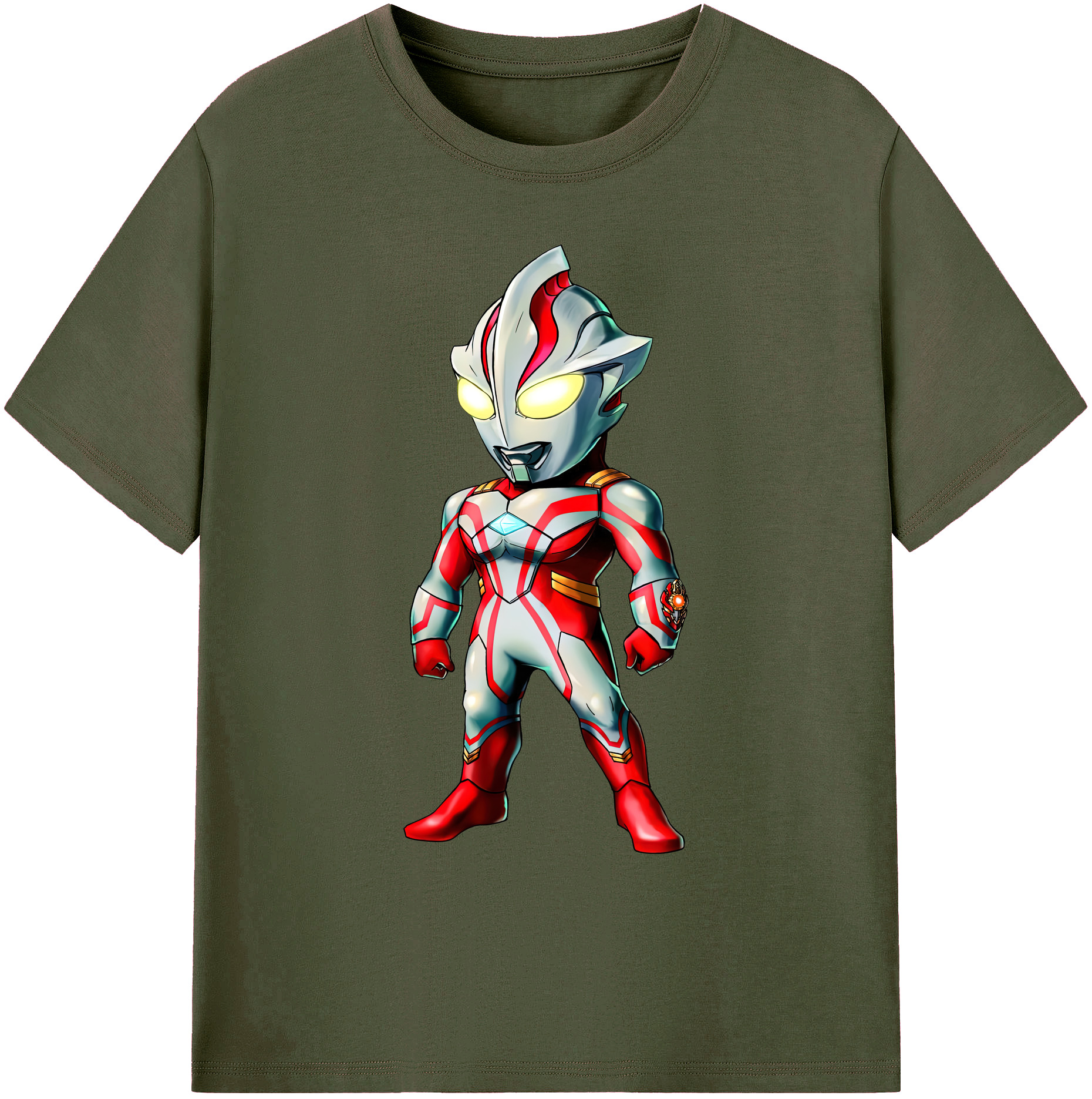 （画像用） ウルトラマン Ultraman 綿100％ メンズ半袖Tシャツ｜肌触りやわらか＆通気性
